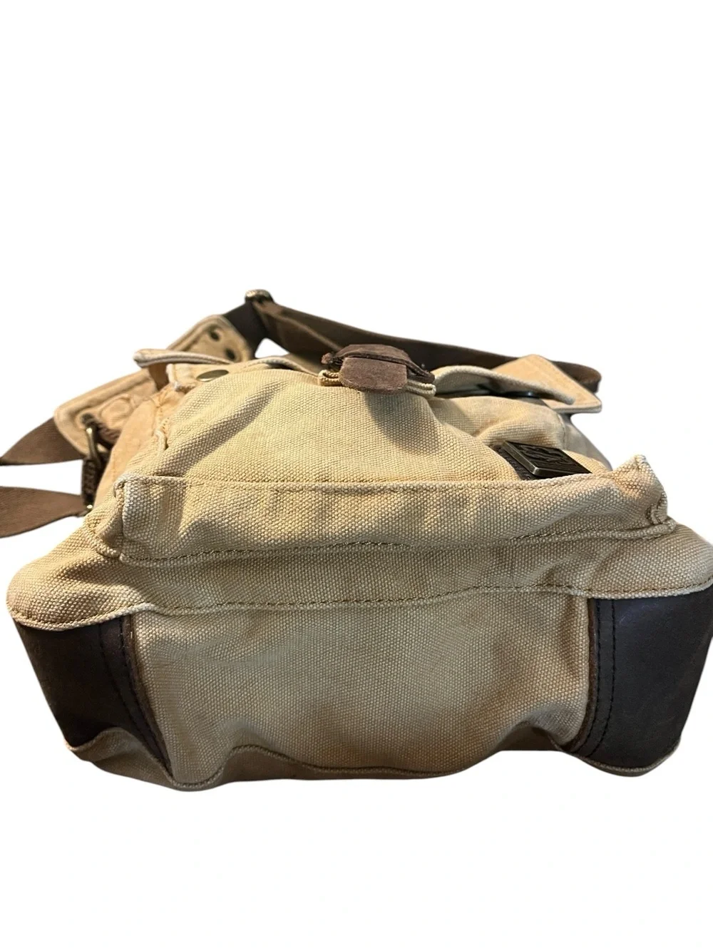 S.E. Cotton Vintage Style Canvas Crossbody/Messenger Bag